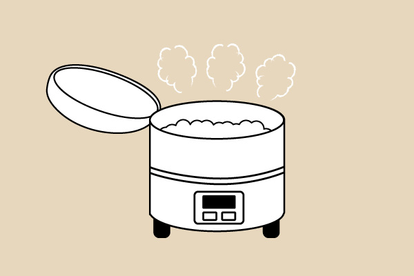 白米（うるち米）の場合の炊き方